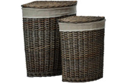 Premier Housewares Mesa Set of 2 Corner Laundry Baskets